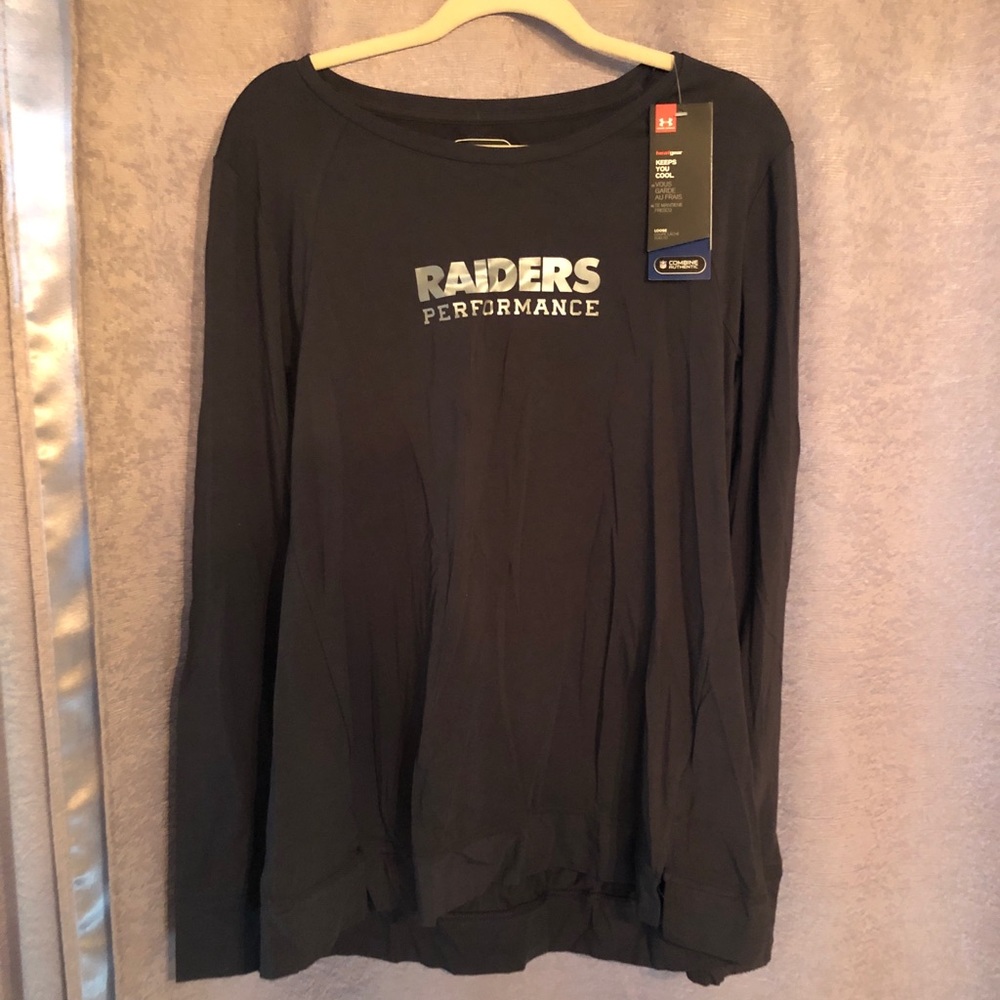 SOLD NWT NFL OAKLAND RAIDERS LONG SLEEVE SZ M